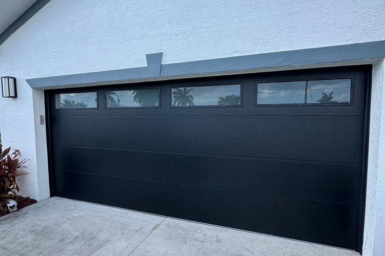 modern black garage door installation.jpg